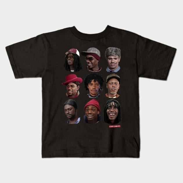 Chappelle Show Kids T-Shirt by Art Simpson